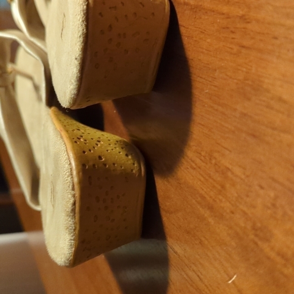 WHITE mountain 9M gold sparkle sandals thong beach wedding flip flops bridal - Picture 6 of 11